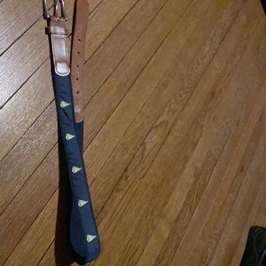 Mens VV belt. Sailboats  size 34
